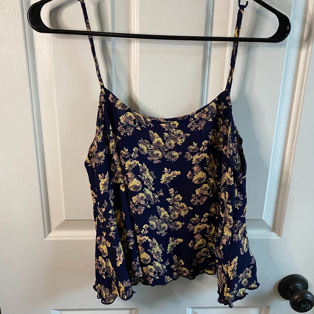 Free People Floral Tank Top